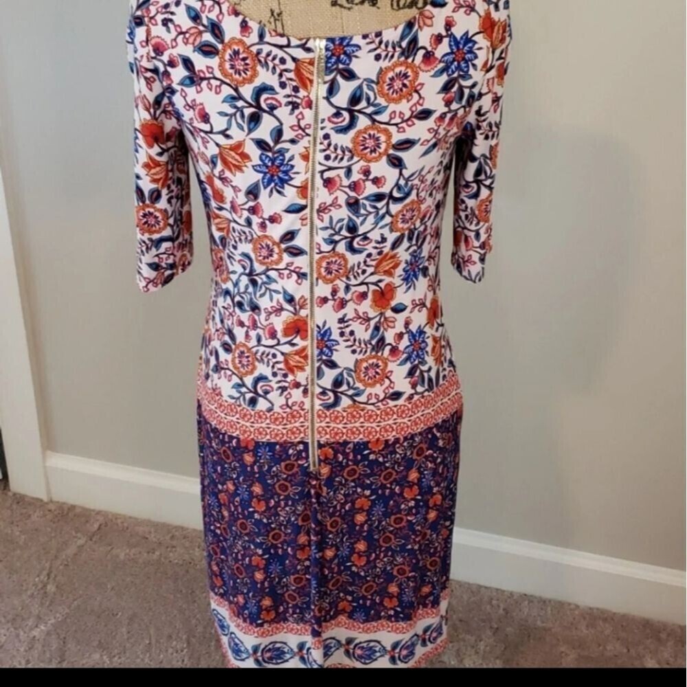 NWOT Eliza J floral shift dress - Picture 5 of 7